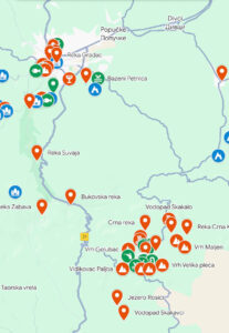 divčibare mapa
