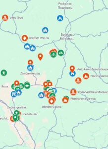 sokobanja mapa