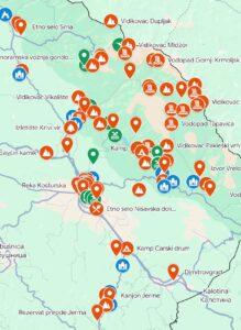 stara planina mapa